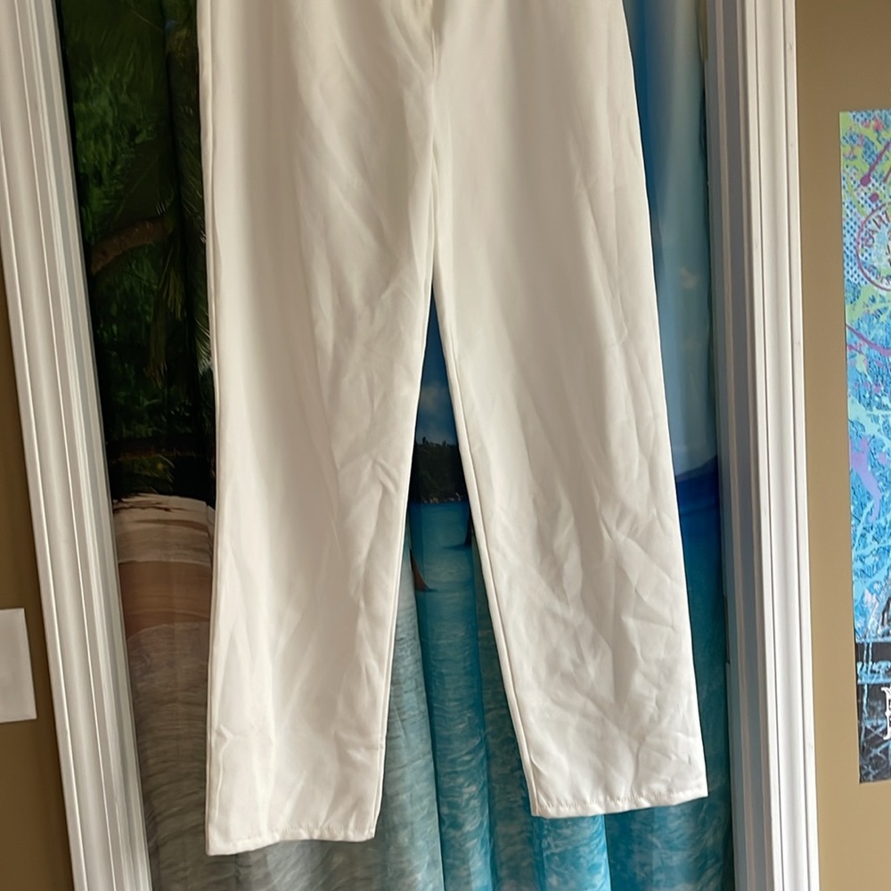 NWT women’s light cream trousers 16 - Picture 3 of 8